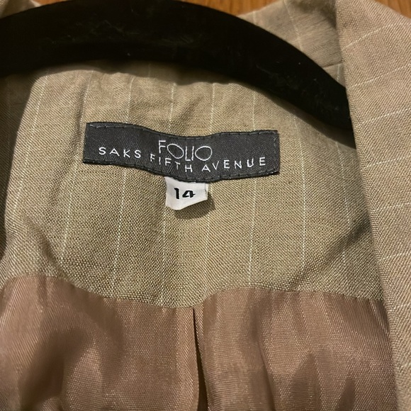 Folio Saks fifth Avenue  Trouser pants suit - Picture 10 of 16